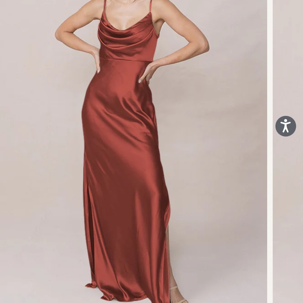 Skye Satin Dress